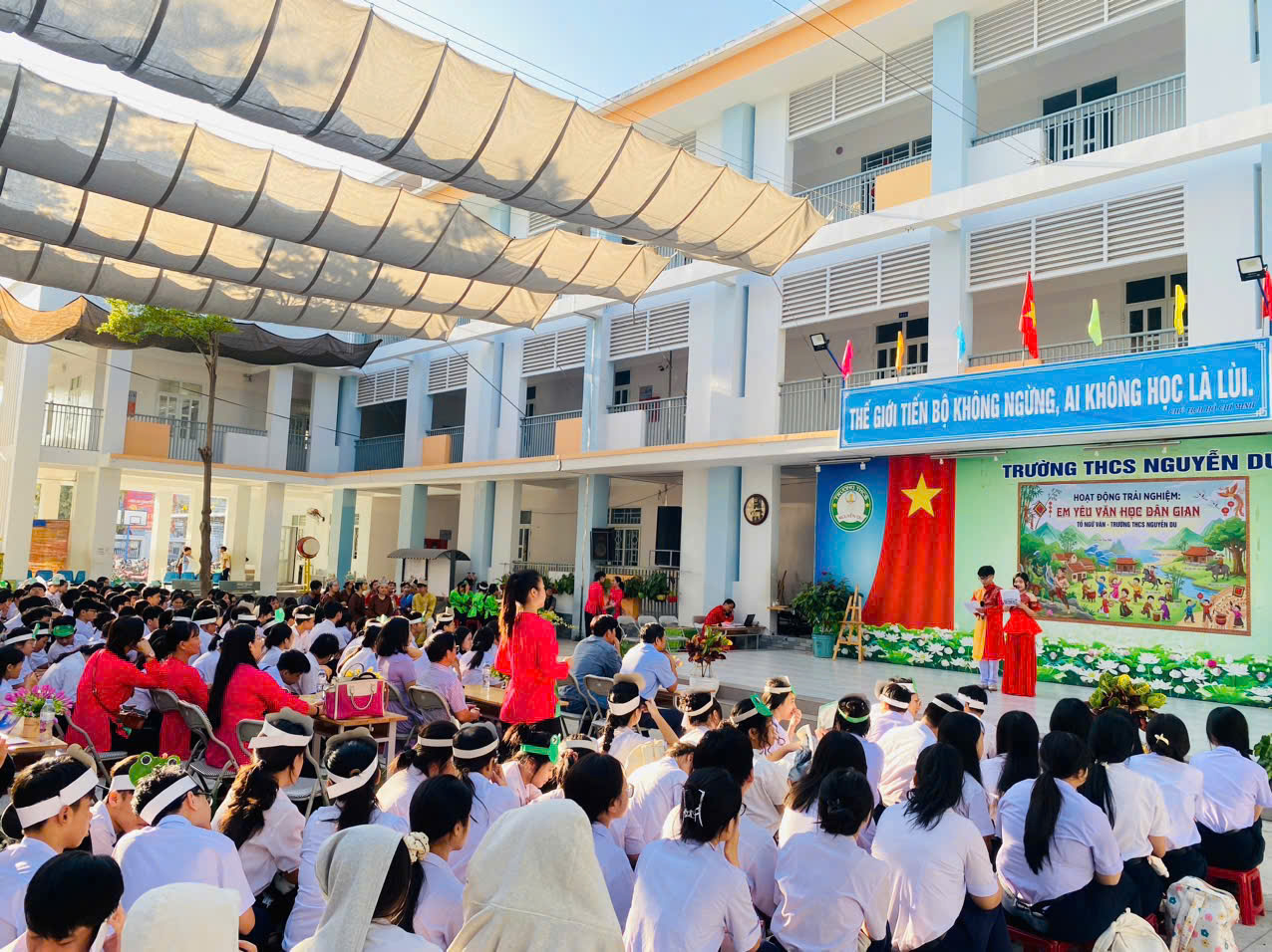 Hoạt động trải nghiệm  “EM YÊU VĂN HỌC DÂN GIAN” ✨
